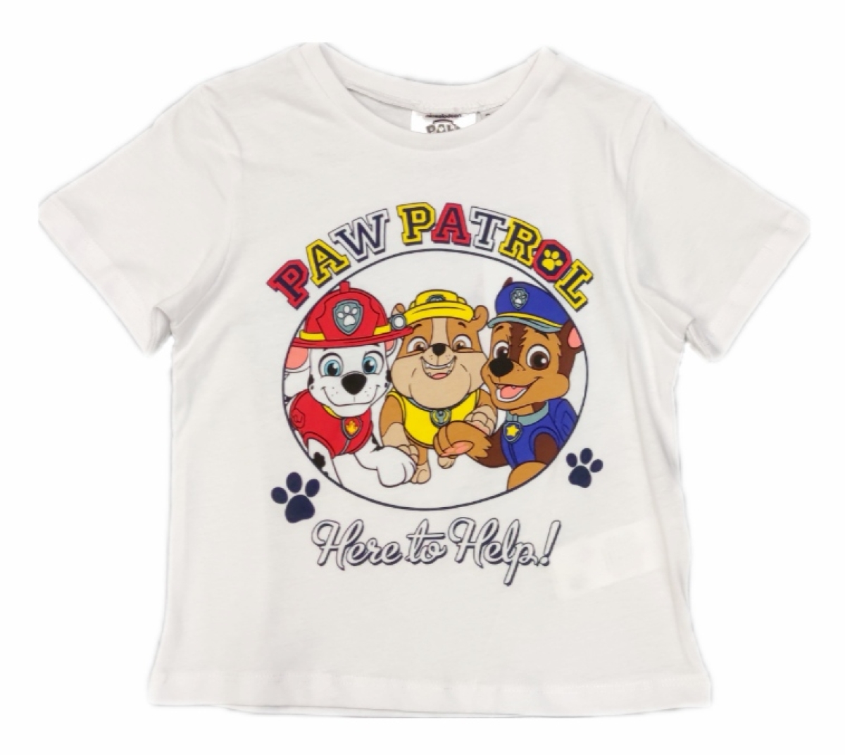 PAW Patrol T-Shirt Weiß "Here to Help"